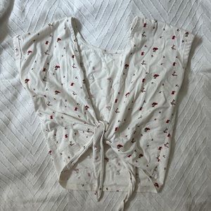 Wilfried tie back t-shirt